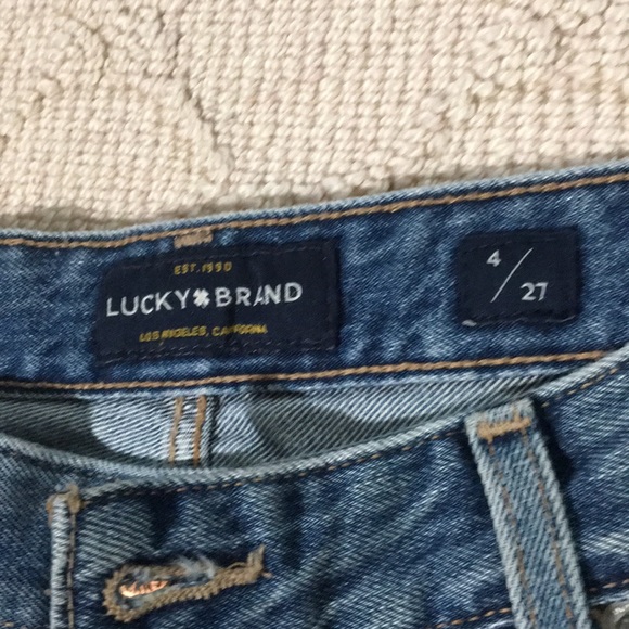 Lucky Brand Sienna Slim Boyfriend Jeans 4/27 - Picture 3 of 8